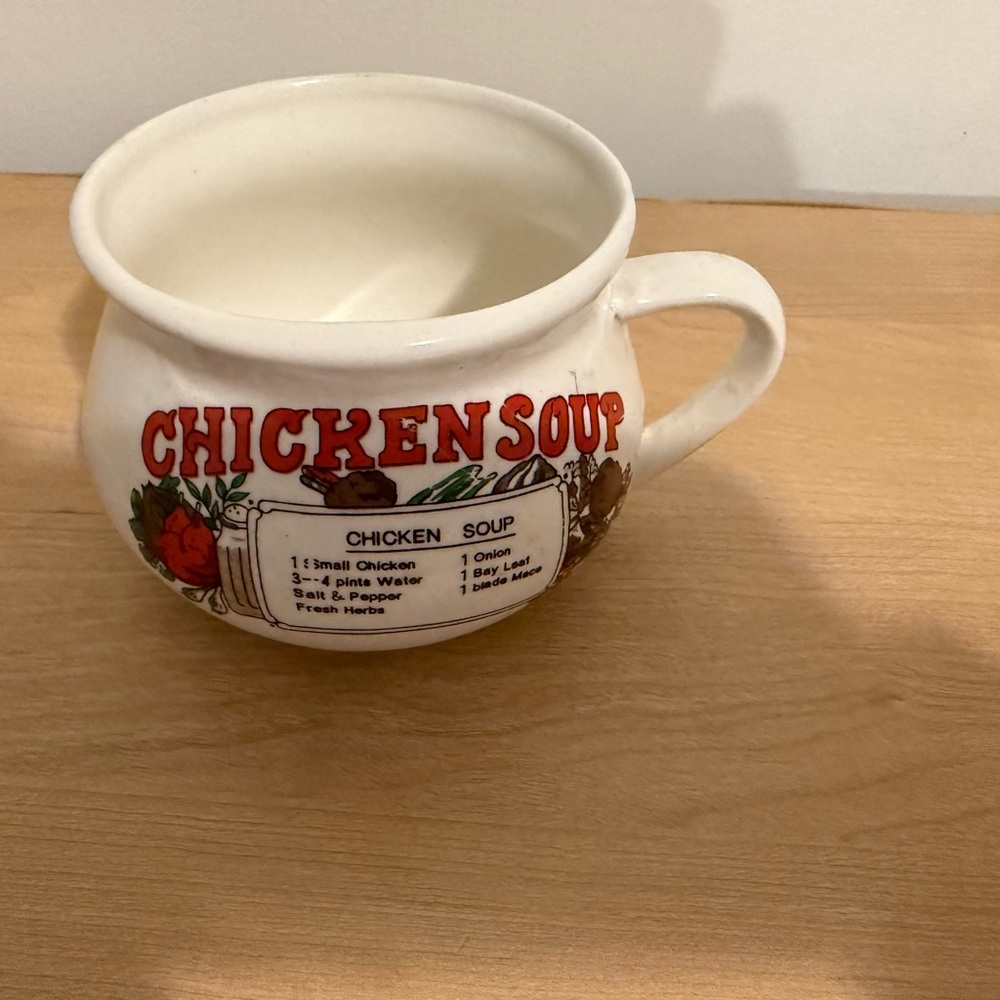 Vintage Chicken Soup Mug